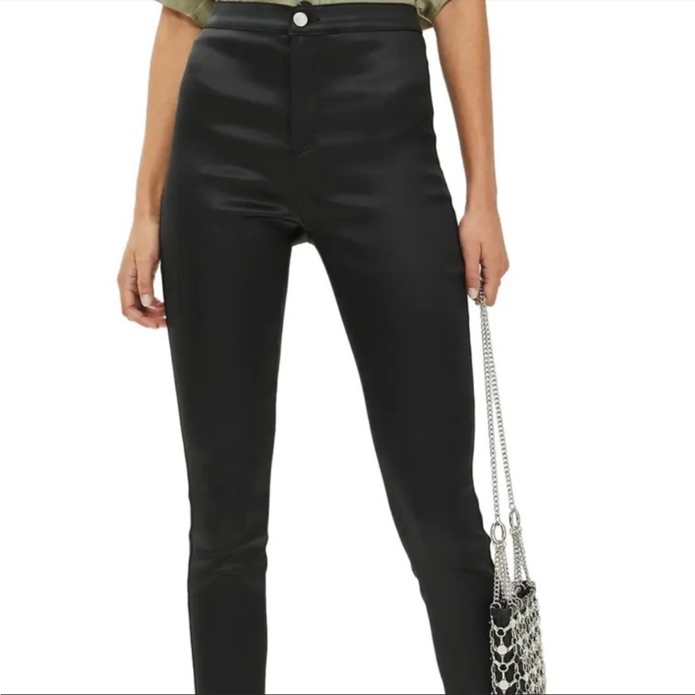 Top shop Leather skinny pants